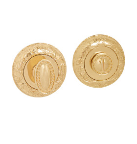 Ручка поворотная BK6.R.SM58 (BK6 SM) GOLD-24 золото24К