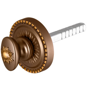 Ручка поворотная BKW8.R.CL55 (BKW8/CL) BB-17 коричневая бронза