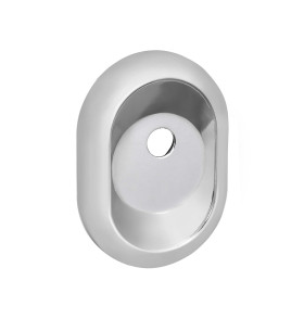 Накладка на шток цилиндра ESC.O/CRE/OV.14 (ESC-14-O) CP хром (2шт. в уп.,отгр. по 1 шт)