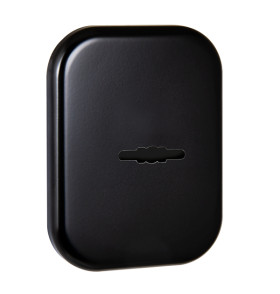 Накладка на сувальдный замок ESC.S.XL/K.486 BL (SC 486-S SQ XL) со шторкой черный (1шт.)