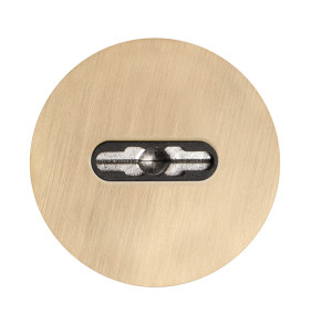 Накладка на сувальдный замок ESC.S-auto.RLR/R.486 SSG-39 сатинированное золото (1шт.)