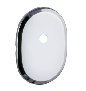 Декоративная накладка под шток ESC 474 (90х65) СP ХРОМ