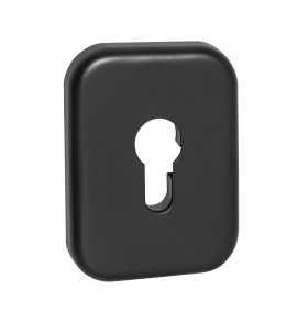 Накладка на цилиндр ESC.C.TRD/K.486 BL-24 черный (1 шт.)