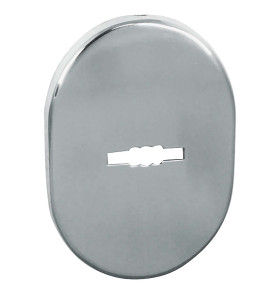 Накладка на сувальдный замок ESC.S.SF/OV.475 (ESC 475) СР хром