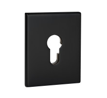 Накладка на цилиндр ESC.C.TRG/K.486 BL-24 чёрный (1 шт.)