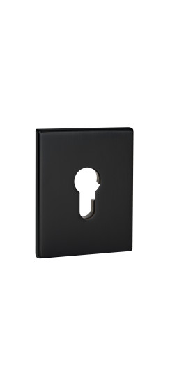 Накладка на цилиндр ESC.C.TRG/K.486 BL-24 чёрный (1 шт.)