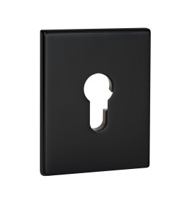 Накладка на цилиндр ESC.C.TRG/K.486 BL-24 чёрный (1 шт.)