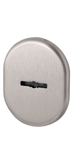 Декоративная накладка на сувальдный замок со шторкой PS-DEC CT (ATC Protector 1) SN-3 Матовый никель | Латунь