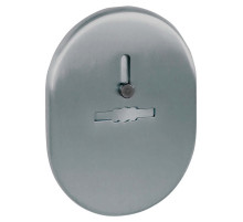 Накладка на сувальдный замок ESC.S-lift.SF/OV.476 (ESC 476) с шторкой SN мат.никель