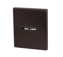 Накладка на сувальдный замок ESC.S-auto.USS/K (PS Protector/USS) BPVD вороненый никель