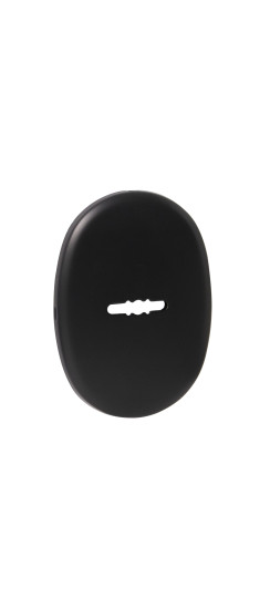 Накладка на сувальдный замок ESC.S.ECO/OV.475 (ESC 475 eco) BL черный | Сталь с нейлоновым основанием