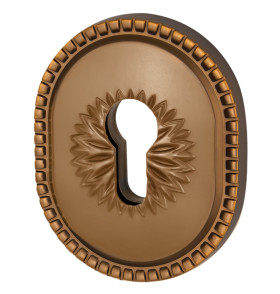 Накладка на цилиндр ESC.C.CL/OV (ET-DEC CL) BB-17 коричневая бронза