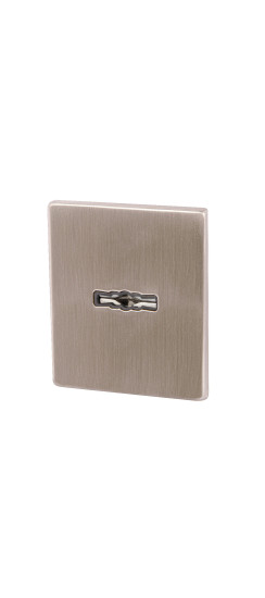 Накладка на сувальдный замок ESC.S-auto.USS/K (PS Protector/USS) SN матовый никель | Нержавеющая сталь