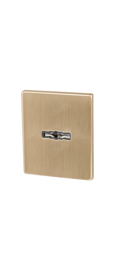 Накладка на сувальдный замок ESC.S-auto.USS/K (PS Protector/USS) FSG флорентийское золото | Сталь с нейлоновым основанием