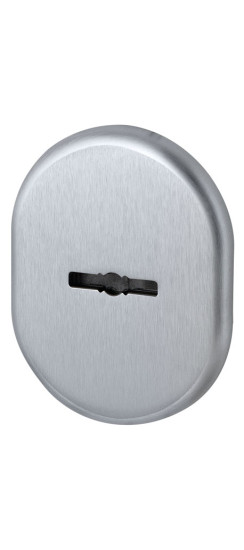 Декоративная накладка на сувальдный замок со шторкой PS-DEC CT (ATC Protector 1) SC-14 Матовый хром | Латунь