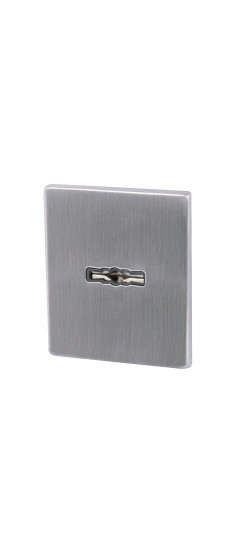 Накладка на сувальдный замок ESC.S-auto.USS/K (PS Protector/USS) MWSC-33 итальянский тисненый | Нержавеющая сталь