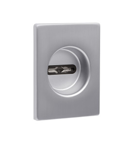 Накладка на сувальдный замок ESC.S-auto.RL/U/K.477 SSC-16 сатинрованный хром