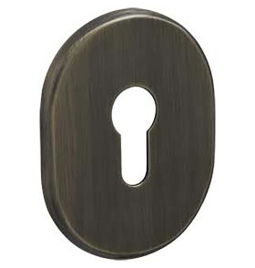 Накладка на цилиндр ESC.C.SF/OV.473 (ESC 473) AB зелёная бронза