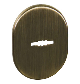 Накладка на сувальдный замок ESC.S.SF/OV.475 (ESC 475) AB зелёная бронза