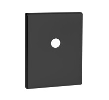 Накладка на шток цилиндра ESC.O.TRG/K.486 BL-24 чёрный (1шт.)