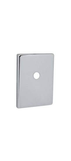 Накладка на шток цилиндра ESC.O.RL/K.486 (ESC 486-O RL) CP хром (1шт.) | Сталь с нейлоновым основанием