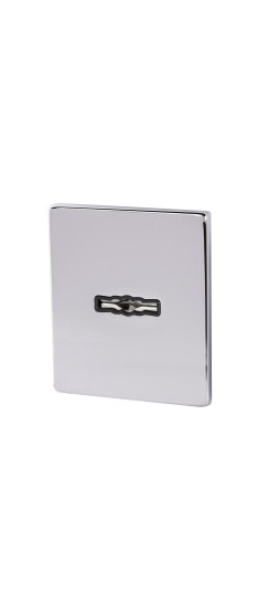 Накладка на сувальдный замок ESC.S-auto.USS/K (PS Protector/USS) CP хром | Нержавеющая сталь
