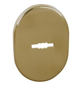 Накладка на сувальдный замок ESC.S.SF/OV.475 (ESC 475) GP латунь