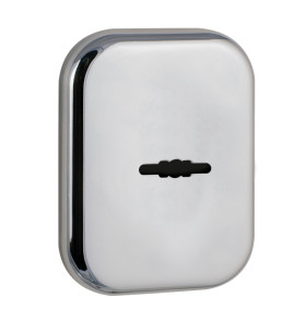 Накладка на сувальдный замок ESC.S.XL/K.486 CP (SC 486-S SQ XL) со шторкой хром (1шт.)