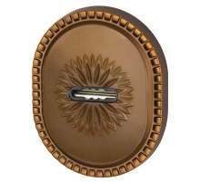 Накладка на сувальдный замок ESC.S-auto.CL/OV (PS-DEC CL) BB-17 коричневая бронза