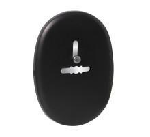 Накладка на сувальдный замок ESC.S-lift.ECO/OV.476 (ESC 476 eco) с шторкой BL черный