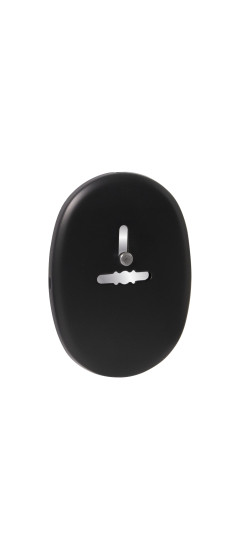 Накладка на сувальдный замок ESC.S-lift.ECO/OV.476 (ESC 476 eco) с шторкой BL черный | Сталь с нейлоновым основанием