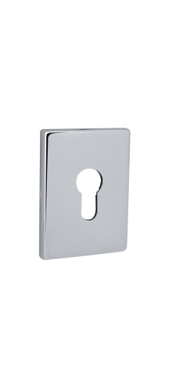 Накладка на цилиндр ESC.C.RL/K.486 (ESC 486-C RL) СР хром (1 шт.) | Сталь с нейлоновым основанием