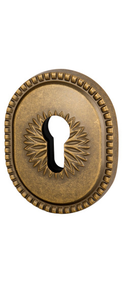 Накладка на цилиндр ESC.C.CL/OV (ET-DEC CL) OB-13 античная бронза | ZAMAK