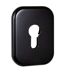 Накладка на цилиндр ESC.C.XL/K.486 (ESC 486-C SQ XL) BL черный (1 шт.)