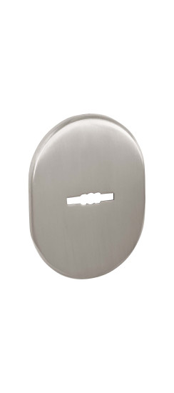 Накладка на сувальдный замок ESC.S.SF/OV.475 (ESC 475) SN мат.никель | Сталь с нейлоновым основанием