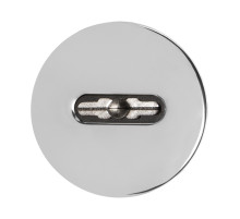 Накладка на сувальдный замок ESC.S-auto.RLR/R.486 CP-8 хром (1шт.)