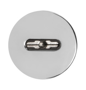 Накладка на сувальдный замок ESC.S-auto.RLR/R.486 CP-8 хром (1шт.)