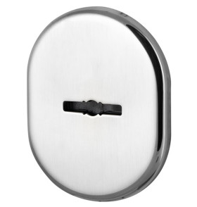 Декоративная накладка на сувальдный замок со шторкой PS-DEC CT (ATC Protector 1) CP-8 Хром