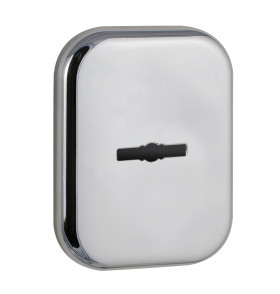 Накладка на сувальдный замок ESC.S-auto.TRD/K.486-S с автомат. шторками CP-8 хром (1шт.)