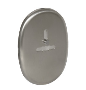 Накладка на сувальдный замок ESC.S-lift.ECO/OV.476 (ESC 476 eco) с шторкой SN мат.никель