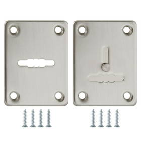 Накладка на сувальдный замок ESC.S-lift+S/K.set (ESC081/082) мат.никель (2шт.)