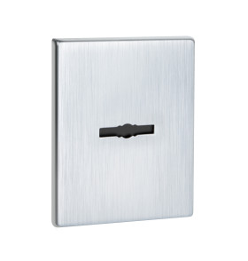 Накладка на сувальдный замок ESC.S-auto.TRG/K.486 с авт. шторками SSC-16 сатинированный хром (1 шт)