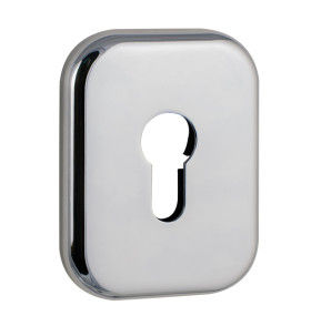 Накладка на цилиндр ESC.C.XL/K.486 (ESC 486-C SQ XL) CP хром (1 шт.)