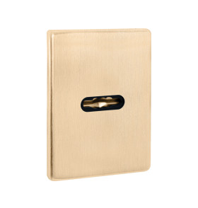 Накладка на сувальдный замок ESC.S-auto.RL/K.486 (ESC 486-S.auto RL) SSG сатинированное золото (1шт)