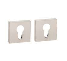 Накладка под цилиндр ET.K.DM51 (ET DM) SN/CP-3 матовый никель/хром