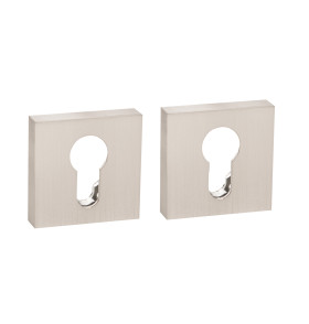 Накладка под цилиндр ET.K.DM51 (ET DM) SN/CP-3 матовый никель/хром