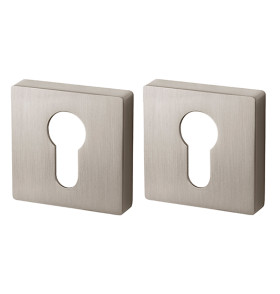 Накладка под цилиндр ET.K.USQ52 (ET USQ) SN-3 матовый никель/хром