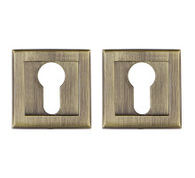 Накладка под цилиндр ET.K.QL52 (ET QL) ABG-6 зелёная бронза