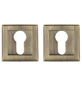 Накладка под цилиндр ET.K.QL52 (ET QL) ABG-6 зелёная бронза