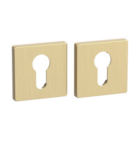 Накладка под цилиндр ET.K.EST.Q52 SSG-39 сатинированное золото